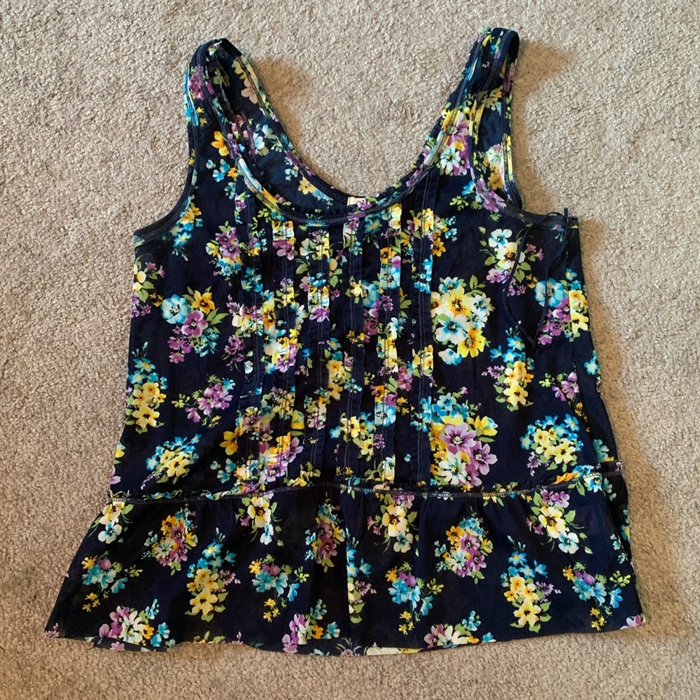 Floral Tank Top